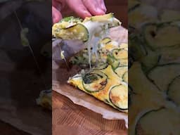 Look how the cheese spins! baked eggs with zucchini & cheese | simply masterpiece. #cookcast