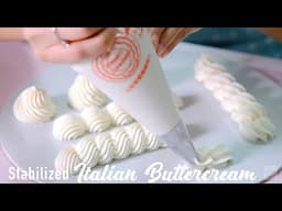 Stabilized Italian Buttercream. Perfect for Hot or Humid Conditions with 6 Optional Flavours!