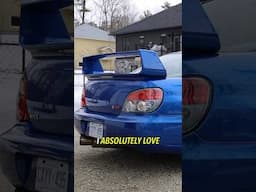 STi Wing is a MUST! Absolute classic. #Hawkeye #WRX #STi #Subaru #FYP