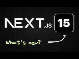 Next.js 15 is FINALLY here!