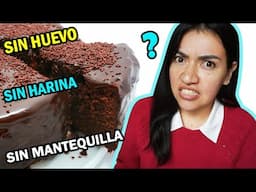 TORTA de CHOCOLATE SIN HARINA, HUEVOS, AZÚCAR, MANTEQUILLA ¿FUNCIONA? - Betsy Lee