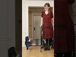 Shortest living woman, Jyoti, and tallest living woman, Rumeysa, meet for the first time ever!