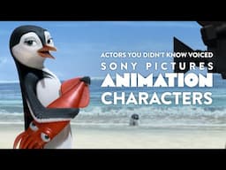 Actors You Didn't Know Voiced Sony Animation Characters | Sony Animation