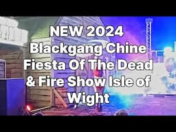 📽 NEW 2024 - Blackgang Chine - Fiesta Of The Dead & Fire Show - Isle of Wight