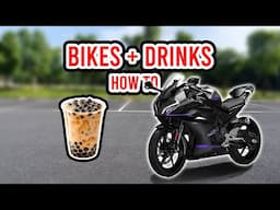 how to NOT carry drinks on bikes Cfmoto450 SS