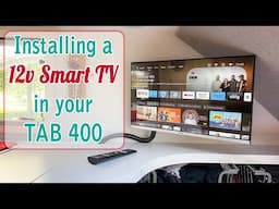 Upgrade your RV TV: Replacing your 110v with a 12v Smart TV!