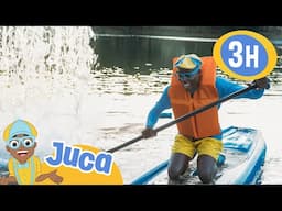 Juca pratica esportes aquáticos em Brotas🛶 | JUCA BRASIL! | Vídeos Educativos para Crianças