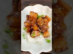 Easy and Delicious Braised Pork Belly Recipe | 삼겹살 굽지말고 졸여보세요!😋 #shorts