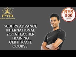 500 Hours Online Advance International Yoga Teacher Training Course #yogateacher #yogaalliance