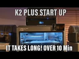 Creality K2 Plus Startup after PA and Flow Calibration