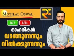 How to Buy and Sell Stocks in Rise app |  motilal oswal mobile app Demo