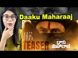 Daaku Maharaaj Teaser Reaction | Nandamuri Balakrishna | Bobby Kolli | Thaman S