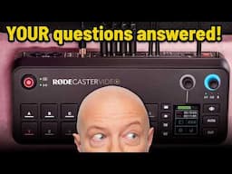 RØDECaster Video Pro — Your Questions Answered! (RODECaster, if you prefer)