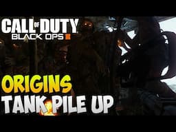 Black Ops 3 Zombie Glitches - Origins Team Pile Up Glitch - BO3 Zombies Glitches Tank Wallbreach