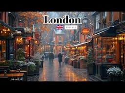 London, England - Day & Night 4K HDR Walking Tour