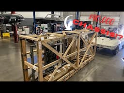 $40,000 Chassis Delivery Day!?!?! Corvette Resto Mod Classic Car Hot Rod Restoration