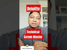 [Deloitte] Technical scrum master interview question I scrum master interview questions and answers