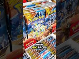 I Opened 500 Packs of the Brand New Pokemon Set Surging Sparks🤯⚡️#Pokemon #PokemonTCG #pokemoncards