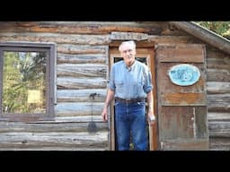 Got a Surprise For You-Martin's Old Off Grid Log Cabin#283