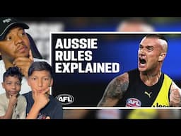 AMERICAN FAMILY REACTS To A beginner’s guide to Australian Football | AFL Explained