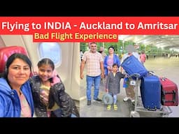 Flying to India after 2 Years - Auckland to Amritsar || ਨਿਊਜ਼ੀਲੈਂਡ ਤੋਂ ਭਾਰਤ ਦਾ ਸਫ਼ਰ