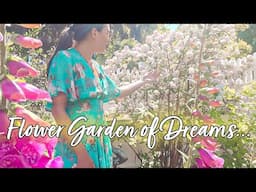 Relaxing Home Vlog - Luxurious Facial - Summer Cottage Flower Garden Tour