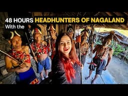 I spent 48 hours with the HEADHUNTERS of NAGALAND | Longwa Village | India - Myanmar