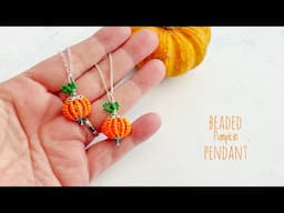 Halloween Jewelry - MAKE THIS PUMPKIN in 15 minutes 🎃