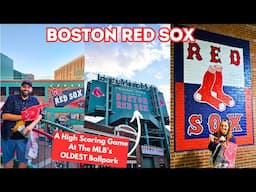 2 Brits Watch The Boston Red Sox At Fenway Park - HELP US To Understand Baseball!