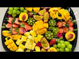 How to make a Fruit Platter | Party Platter | South African YouTuber | Thabile_theCook