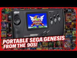 Sega's Genesis Nomad Portable System From 1995 Gave Handheld 16-Bits to Go!