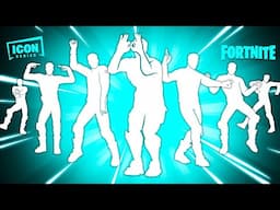 All Fortnite Icon Series Dances & Emotes (Lucid Dreams, Rap Monster, Get Griddy, Jabba Switchway)