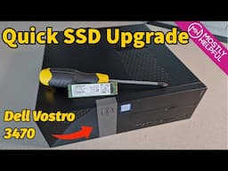 Dell Vostro 3470 SSD Upgrade - Simple Step by Step