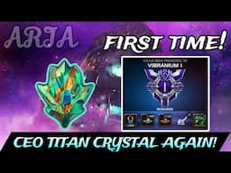 ADVENTURES OF ARIA RETURNS: Another CEO Titan Crystal and My First Time In Circuit! | Mcoc