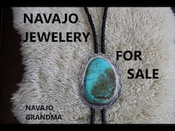 NAVAJO GRANDMA "YOU ASKED -NAVAJO JEWELERY FOR SALE?"