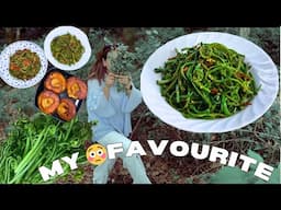 Easy and healthy lingad recipe|fiddlehead fern vegetable/😳my favorite vegetable