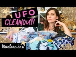 VOOLENVINE | Massive UFO Cleanout! Finish or Frog? + Celebrating 10 Years of Voolenvine Yarns