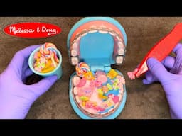 [Toy ASMR] Dental care | Melissa and Doug Dentist kit | Blue Glove Sounds