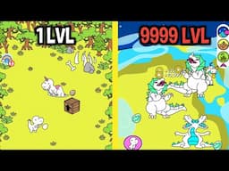 MAX LEVEL in Dino Evolution: Dinosaur Game