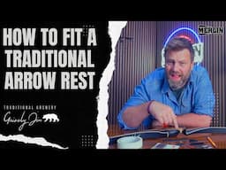 How to fit a traditional arrow rest (traditional archery)