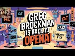 Greg Brockman is Back at OpenAI