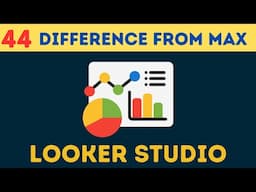 Complete Google Looker [Data] Studio Course | [Tutorial 44] Difference from Max