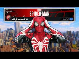 the Insomniac Spider-Man community has gone insane...