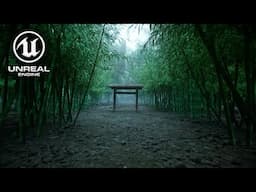 UE5 Realistic Japan Bamboo Forest Path | Tutorial Teaser