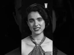 The Story Behind Margaret Qualley's First Kiss is A Little Rusty... | W Magazine