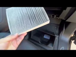 HOW TO CHANGE CABINE AIR FILTER SIVLERADO AND SIERRA