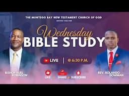 Wednesday Night Bible Study LIVE | November 20, 2024