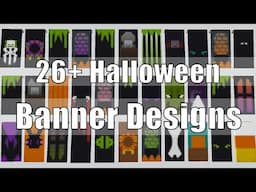 Minecraft Banners for Halloween | Spooky Fun Banner Tutorial