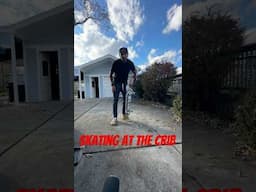 Skating at the crib #skateboarding