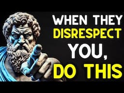 A Stoicism Guide to STOP Tolerating DISRESPECT | STOICISM